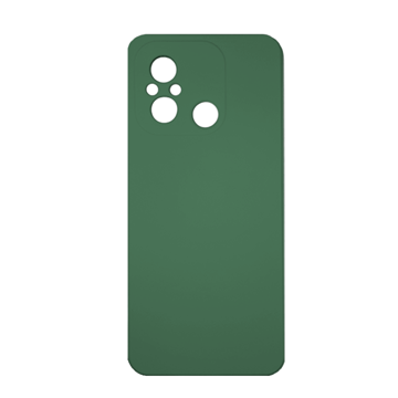 Picture of Silicone Back Case Soft For Xiaomi Redmi 12C - Color: Dark Green