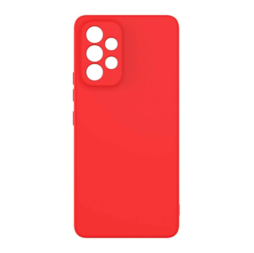 Θήκη Πλάτης Σιλικόνης Soft για Samsung Galaxy A23 5G - Χρώμα : Κόκκινο