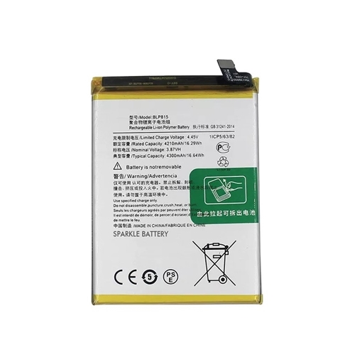 Picture of Battery Oneplus blp815 for Oneplus Nord N10 5G - 4300mAh Bulk