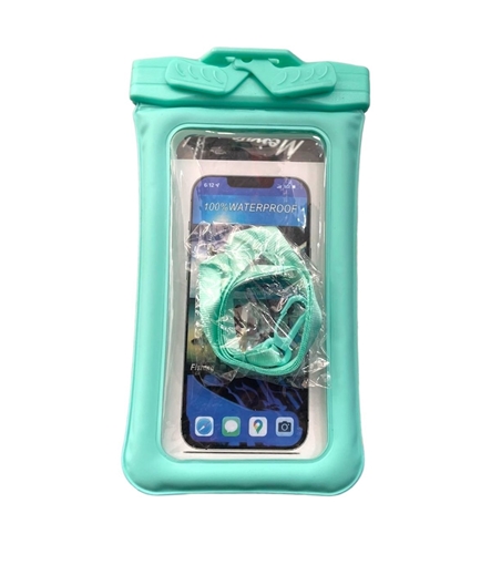 Αδιάβροχη Θήκη για Κινητά Smartphones / Waterproof Phone Case εως 7" - Χρώμα: Γαλάζιο